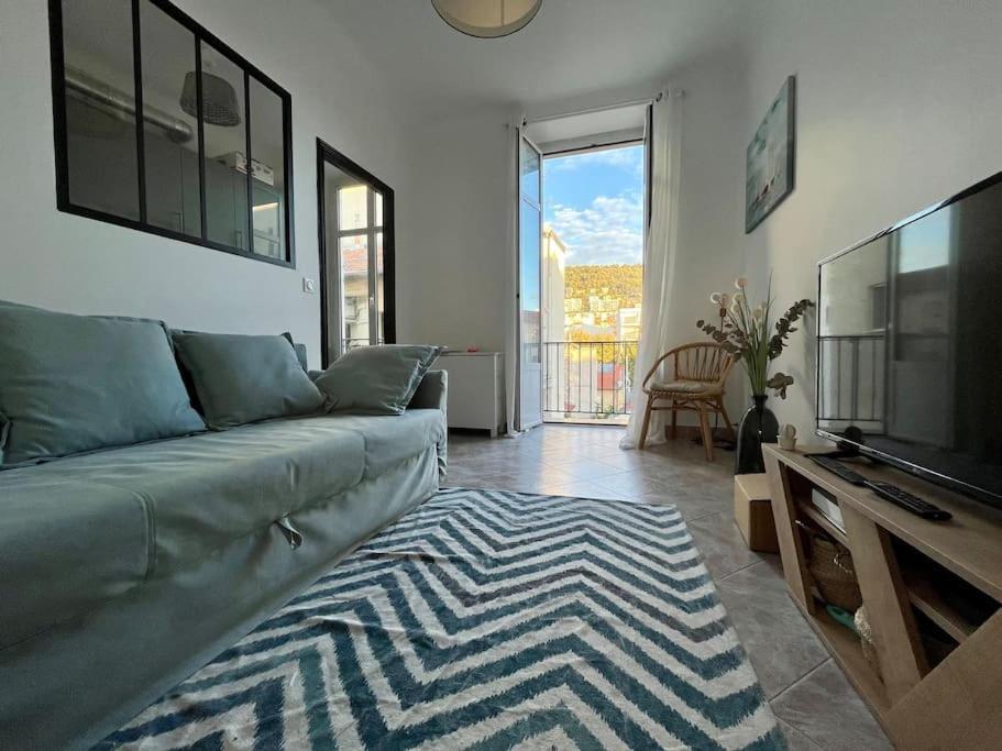 2 Pieces Cocooning Pres Du Port/gare Riquier Apartment Nizza